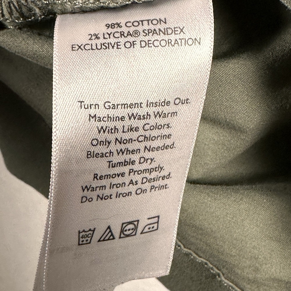 Eddie Bauer Women's Utility Field Jacket Green Military Lightweight Casual Large - Picture 6 of 9